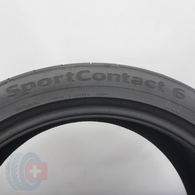5. Opony 255/40 R20 2x CONTINENTAL 100Y XL A01 SportContact 6 Letnie 2024 5,5mm