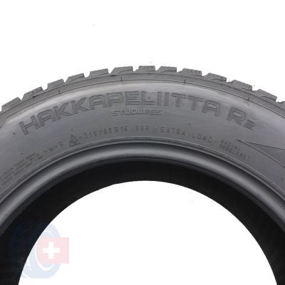 6. Opony 215/60 R16 2x NOKIAN 99R XL Hakkapeliitta R2 Zimowe 2017 Nieużywane