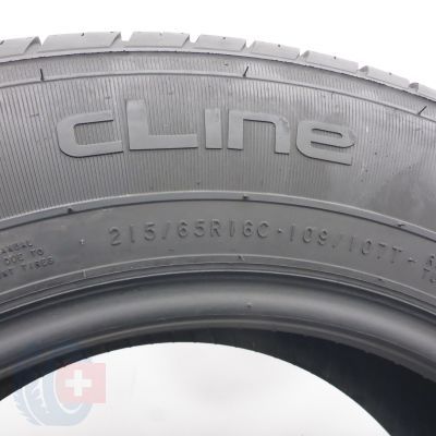 5. Opony 215/65 R16C 2x NOKIAN 109/107T Cline Letnie 2022 9mm