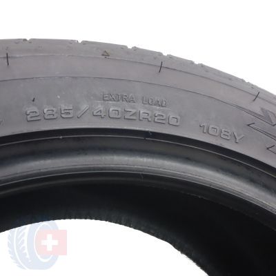 7. 2 x DUNLOP 285/40 R20 108Y XL  Sport Maxx RT 2 M0 Lato 6mm