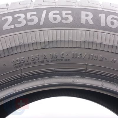 6. Opony 235/65 R16C 2x CONTINENTAL 115/113R VanContact Eco Letnie 2021 7,2mm 