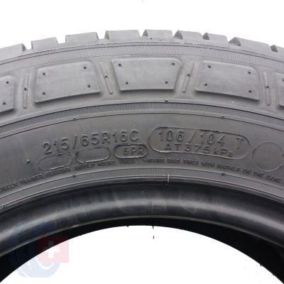 5. Opony 215/65 R16C 2x MICHELIN 106/104T Agilis 3 letnie 2020 6,2-6,8mm