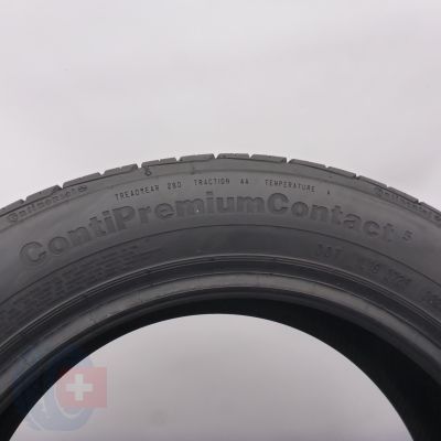 6. Opony 195/55 R16 2x CONTINENTAL 91V XL ContiPremiumContact 5 Letnie 2022 7,5mm