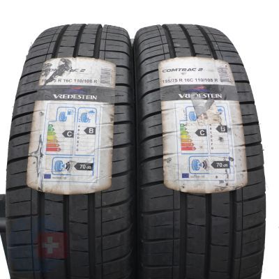 3. Opony 195/75 R16C 4x VREDESTEIN 110/108R Comtrac 2 Letnie 2019 Nieużywane