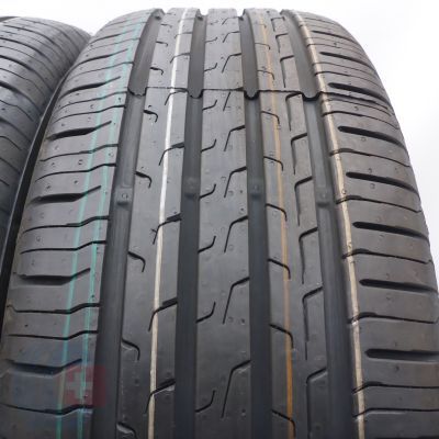 2. Opony 215/55 R18 4x CONTINENTAL 95T EcoContact6 Letnie 2023 Nieużywane Jak Nowe