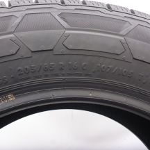 6. Opony 205/65 R16C 2x CONTINENTAL 107/105T VanContact Winter Zimowe 2022 9,8-9,6mm