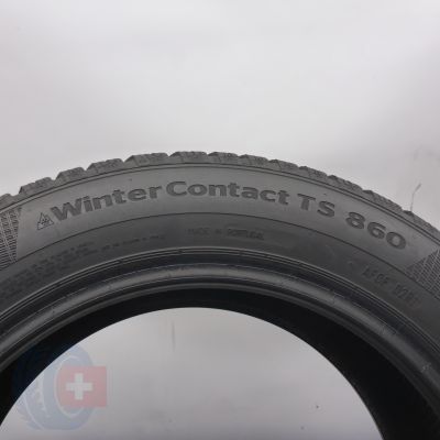 7. Opony 205/55 R16 2x CONTINENTAL 91H WinterContact Ts860 Zimowe 2018 6,8-7mm