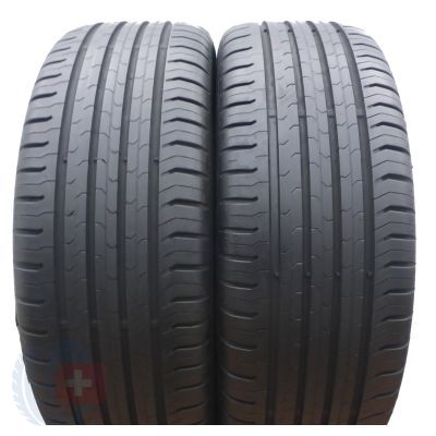 3. 4 x CONTINENTAL 215/55 R17 94V ContiEcoContact 5 Lato  6.2-6.8mm 2016, 2021