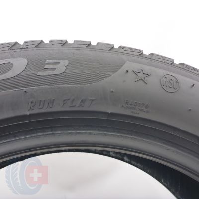7. Opony 245/50 R19 2x PIRELLI 105V XL RunFlat BMW Sottozero 3 Winter Zimowe 2022 6mm