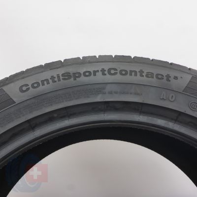7. Opony 245/45 R18 4x CONTINENTAL 96Y ContiSportContact 5 A0 Letnie 2022 Nieużywane
