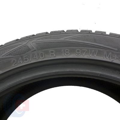 7. Opony 245/40 R18 4x VREDESTEIN 97W XL Wintrac Pro Zimowe 2018/22 6-7mm