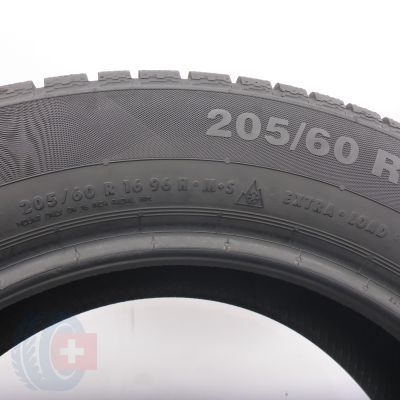 5. Opona 205/60 R16 1x CONTINENTAL 96H XL ContiWinterContact TS830 P SEAL Zimowe 2023 8,5mm 