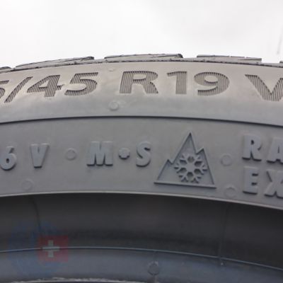 2. Opony 225/45 R19 2x BARUM 96V XL Polaris 5 Zimowe 2022 7,5-7,8mm