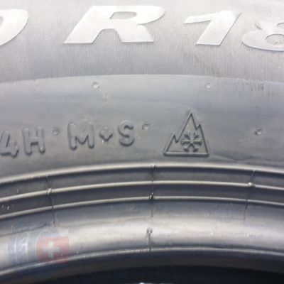 7. Opony 225/60 R218 2x PIRELLI 104H Scorpion Winter 2 Zimowe 2022 6,2-7,2mm