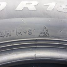 7. Opony 225/60 R218 2x PIRELLI 104H Scorpion Winter 2 Zimowe 2022 6,2-7,2mm