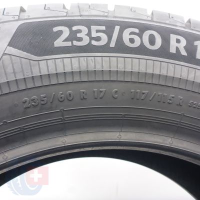 5. Opony  235/60 R17C 2x CONTINENTAL 117/115R VanContact Eco Letnie 2023