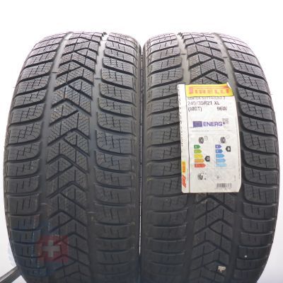 5. Opony 245/35 R21 4x PIRELLI 96W XL Winter Sottozero 3 MGT Zimowe 2022 