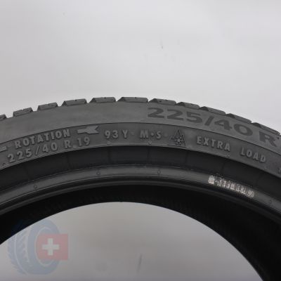 6. Opony 225/40 R19 2x CONTINENTAL 93Y XL AllSeason Contact Wielosezonowe 2023 6,8mm