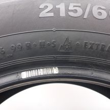2. Opony 215/60 R16 2x CONTINENTAL 99H XL ContiWinterContact TS830P Zimowe 2018 7mm