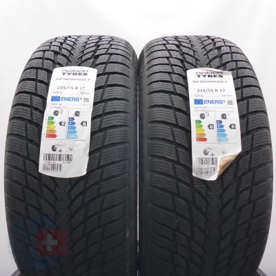 Opony 235/55 R17 2x NOKIAN 103V XL WR Snowproof P Zimowe 2023 Nieużywane