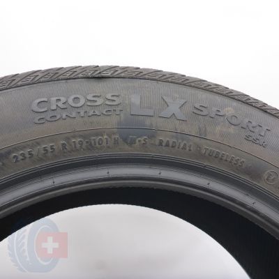 6. Opony 235/55 R19 4x CONTINENTAL 101H CrossContact LX Sport RFT M0E Letnie 2020