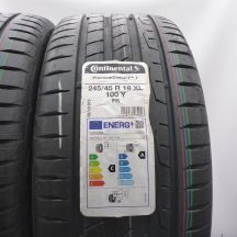 3. Opony 245/45 R18 2x CONTINENTAL 100Y XL PremiumContact 7 Letnie 2023 