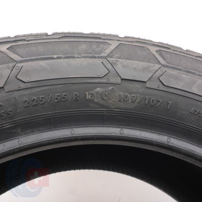 3. Opona 225/55 R17C 1x CONTINENTAL 109/107T VanContact Winter Zimowa 2024 Nieużywana 