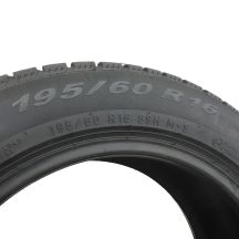 5. 4 x PIRELLI 195/60 R16 89H BMW SnowControl Serie 3 Winter 210 Zima 2018 Jak Nowe 7,5-8mm