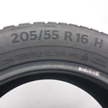 4. Opony 205/55 R16 2x CONTINENTAL 91H WinterContact TS870 Zimowe 2021 6,5-6,8mm