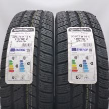 4. Opony 205/75 R16C 4x CONTINENTAL 110/108R VanContact Winter Zimowe 2022 