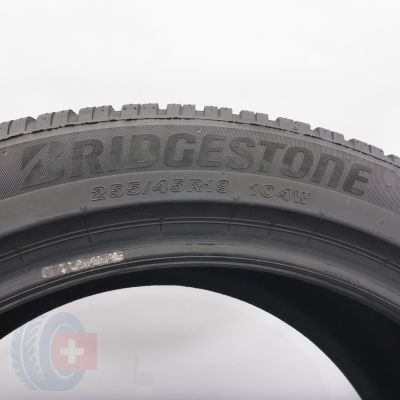 5. Opony 255/45 R19 4x BRIDGESTONE 104W XL Blizzak 6 Zimowe 2024 6,8-6,5mm