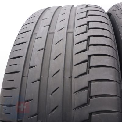 8. Opony 225/55 R17 2x CONTINENTAL 97W PremiumContact 6 RFT BMW Letnie 2024/25 6,8-5,5mm