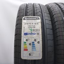 2. Opony 215/75 R16C 4x CONTINENTAL 116/114R VanContact Ultra Letnie 2023 