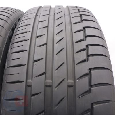 7. Opony 225/55 R17 2x CONTINENTAL 97W PremiumContact 6 RFT BMW Letnie 2024/25 6,8-5,5mm