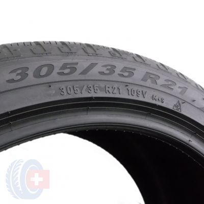 5. 2 x PIRELLI 305/35 R21 Winter Scorpion N0 Porsche Cayenne Zima DOT19 7mm