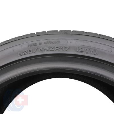 5. Opony 225/45 R17 4x DUNLOP 91Y Sport Maxx RT2 letnie 6-6,8mm 2018
