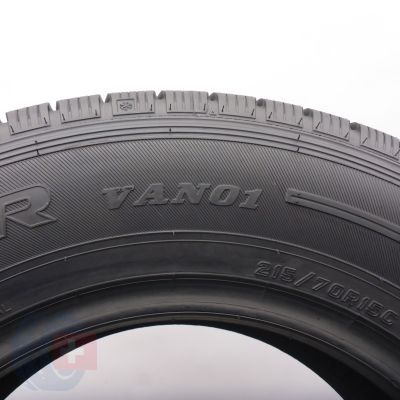 7. Opony 215/70 R15C 2x FALKEN 109/107R Eurowinter VAN01 Zimowe 2025 9,8-9,5mm