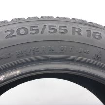 4. Opony 205/55 R16 2x CONTINENTAL 91T WinterContact TS860 Zimowe 2018, 2020 6,5-7mm