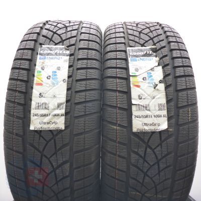 3. Opony 245/55 R17 4x GOODYEAR 106H XL UltraGrip Performance+ M0-V Zimowe 2021