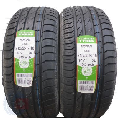 4. 4 x NOKIAN 215/55 R16 97V XL Line Lato 2013