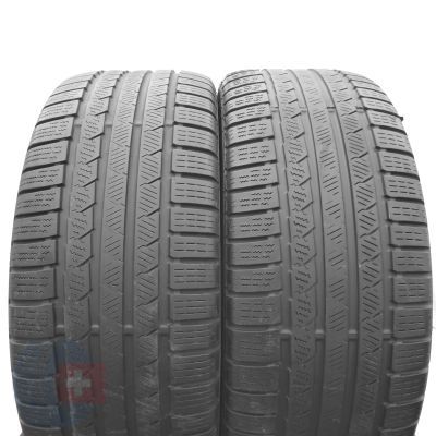 Opony 245/45 R18 2x CONTINENTAL 100V XL ContiWinterContact TS810S BMW Zimowe 2010, 2014 5,5-6mm