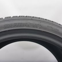 5. Opony 245/40 R19 2x  DUNLOP 98V XL Winter Sport 5 Zimowe 2016 8,8mm