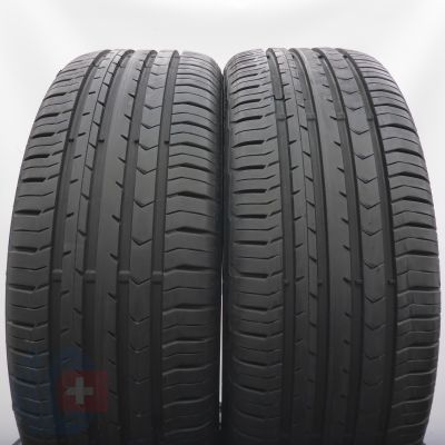 4. Opony 215/55 R17 4x CONTINENTAL 94W ContiPremiumContact 5 Letnie 2022 7-7,2mm