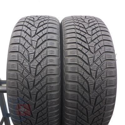 5. Opony 185/55 R15 4x YOKOHAMA 86H Wdrive V905 Zimowe 2015, 2016 6,9-8mm