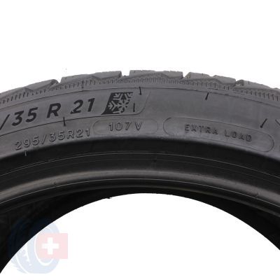 4. 295/35 R21 2x MICHELIN 107V XL PilotAlpin 5 SUV BMW Zimowe 2019 6,2mm 