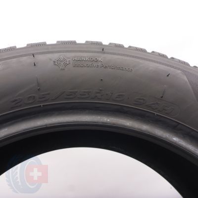 7. Opony 205/55 R16 2x HANKOOK 94H XL Winter I Cept RS3 W462 Zimowe 2022 6,5-7mm