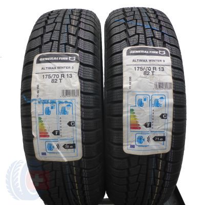 5. 4 x GENERAL 175/70 R13 82T Altimax Winter 3 Zima 2018 JAK NOWE NIEUŻYWANE 