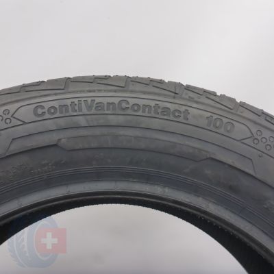 7. Opony 195/60 R16C 2x CONTINENTAL 99/97H ContiVanContact 100 Letnie 2023 Nieużywane