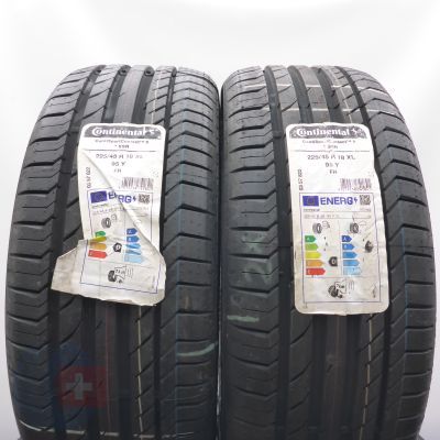 Opony 225/45 R18 2x CONTINENTAL 95Y XL BMW ContiSportContact 5 Letnie 2024 