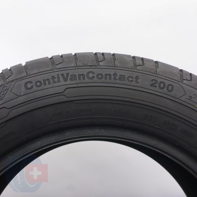 6. Opony 205/65 R16C 2x CONTINENTAL 107/105T ContiVanContact 200 Letnie 2019 7,7-8mm 